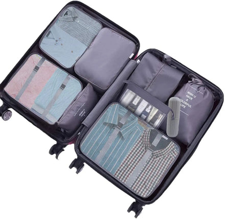New Foldable Multi Functional Suitcase Storage Bag Organizers Packing Cubes Set Travel Luggage Organizer Luggage Storage Bags