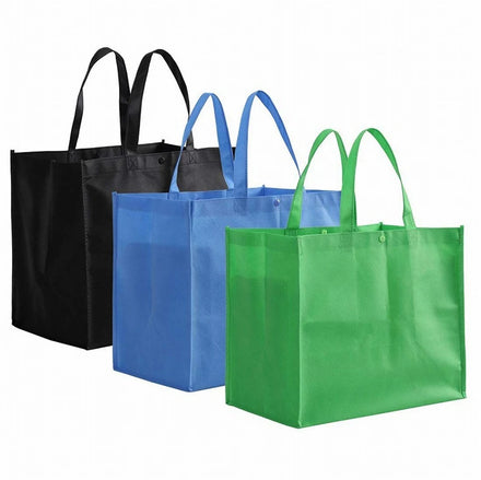 Customised 80 Gsm Wenzhou Vest Polypropylene Lamination Tote D Cut Non-Woven Shopping Bag PP Carry Bottom Gusseted 80 Gsm