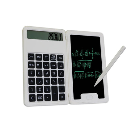 Multifunctional Scientific Calculator with 5-Inch Writing Tablet and Battery