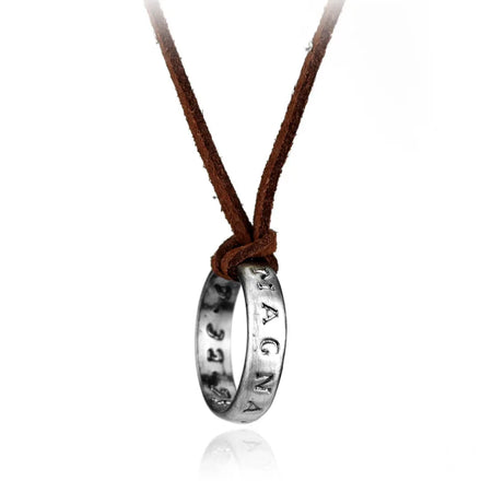 Game Mysterious Sea Area 4 Uncharted 4 Thief's End Drake Necklace Pendant Film Ring Necklace