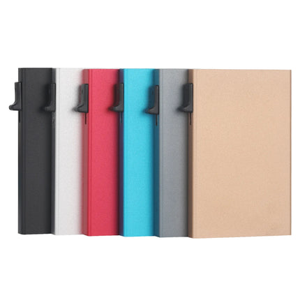 ID Card Holder Car License Holder Aluminum Wallet Credit Card Holder Smart Wallet RFID Blocking Anti-Thief Japan Style No