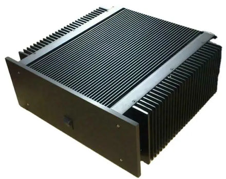 Stainless Steel Chassis for Power Amplifier Enclosure DIY Audio Amp Metal Case + Heatsink Custom Service 1U-4U