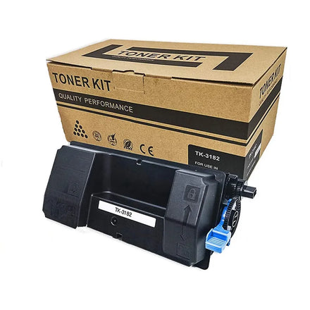 Original Quality Copier Refill Toner Cartridge TK3182 Compatible for ECOSYS P3055dn 21K Pages Black USA Version