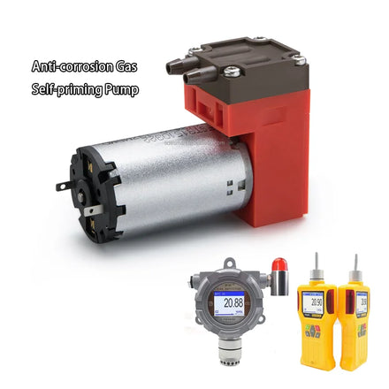 4.6L/Min Flow Mini Diaphragm Air Pump 12V DC Anti-corrosion PWM Speed Regulating Gas Sampling Micro Diaphragm Pump