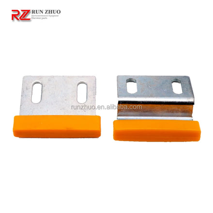 Elevator Door Slider Elevator Door Foot Parts Door Bending Slider With Yellow Rubber Brand New Stock