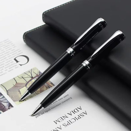 HAITU Metal Ballpoint Pen with Custom Logo Luxury Metal Ball Point Pen for Business