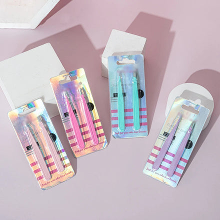 Wholesale Customization Eyebrow Clip Tweezers Stainless Steel Tweezers Eyebrow Trimming Beauty Tool Eyelashes