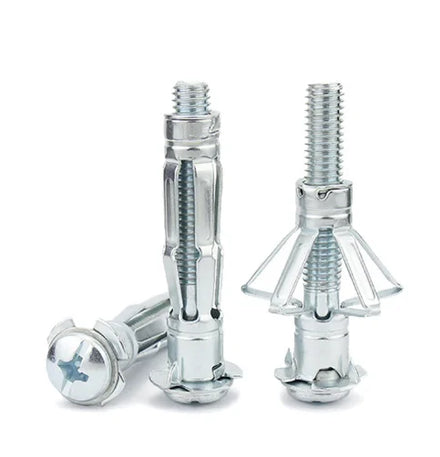 M4 M5 M6 Zinc Plated Steel Gypsum Board Expansion Screw Hollow Wall Expansion Bolt