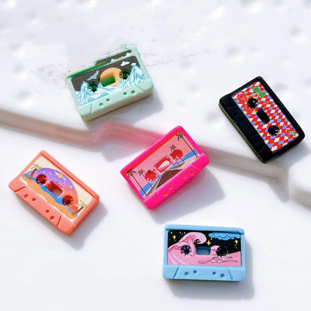 Cute Resin Simulation Tape Cabochon Flatbacks for Hair Bows Center Accessories DIY Decoration Scrapbooking Craft