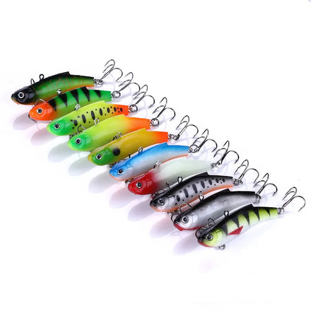 7CM 17G Ice Fishing Jig Lure Hard Bait Plastic Fishing Lures