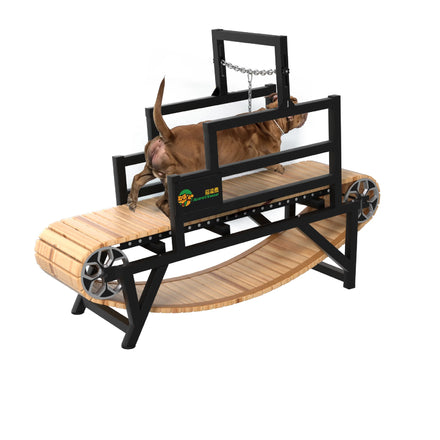 high quality metal Wood with Chain dog Treadmill for large Dogs Pit Bull Running Machine Treadmill Dog