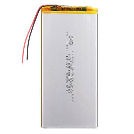 3.7V 5000mAH 4060140 Liter Energy Battery Polymer Lithium Ion Li-ion Battery for Tablet Pc 7 Inch 8 Inch 9inch