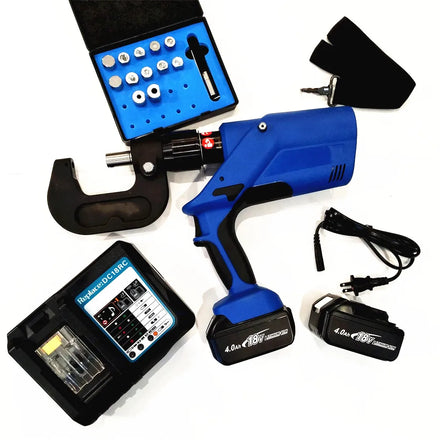 ED-50RIV Hydraulic Battery Powered Riveting Tool Alloy Steel Construction 18V/4Ah 20-50KN Output 35mm Stroke 3-8s Cycle Tool