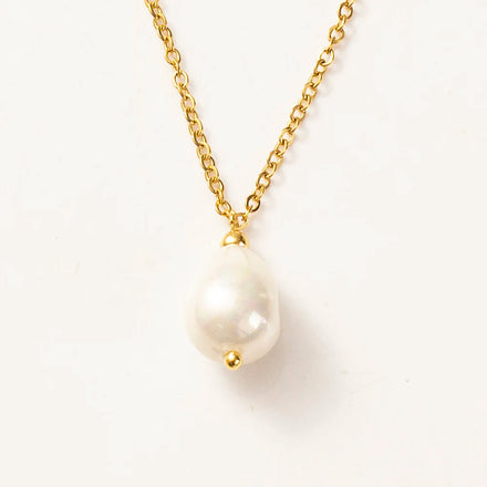 Fashion 18K Gold Plated Boho Heart Choker Necklace Jewelry Band Crystal Designer Pearl Chain Necklace for Women