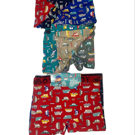 2026 Hot Selling Mixed Designs Stocklot Underwear Cheap Young Kid Boy Boys Panties Boxer