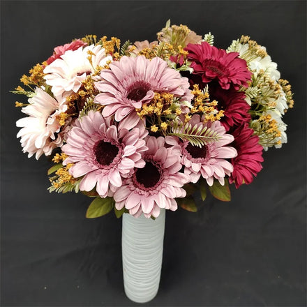 11 European n Chrysanthemums Decoration Mariage Artificial Flowers Decorative