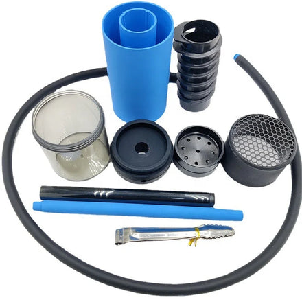 Wholesale New Mini Car Hookah Cups Set Portable Nargile Takimi Shisha Chicha Sheesha With Hookah Handle