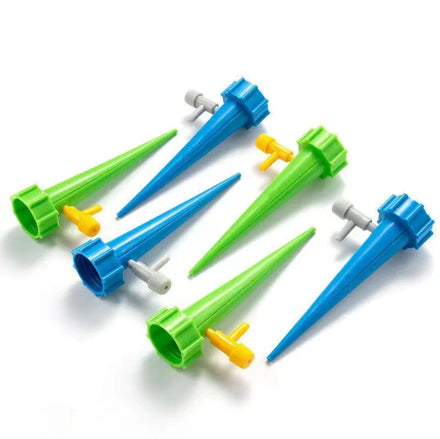JN Garden Automatic Drip Irrigation Plastic Watering Devices Plant Waterer Self Watering Spikes with Slow Release Control 3.5cm