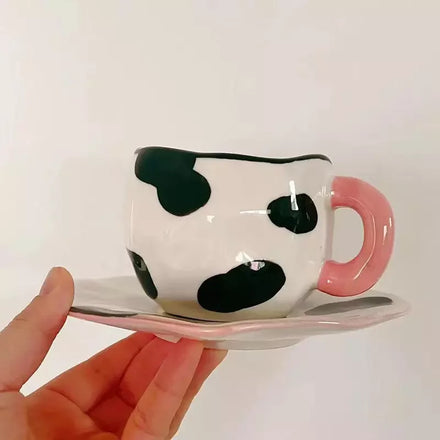 Customized Nordic Ceramic Office Water Mug Creative Coffee Cups Tea Mugs for Wedding Gifts Porcelain Wedding Tea Cups & Saucers
