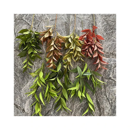 3D Lily Bamboo Artificial Plant Decoration Eco-Friendly Greenery for Indoor Use