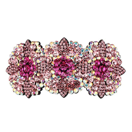 HX-206 Factory Direct Sale Multiple Colour Rhinestone Elegant Women Personality Hair Clips Flower Hairpin Hair Accessories