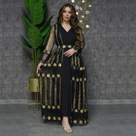 Latest Abaya Designs New Products Traditional Muslim Clothing Long Sleeve Islamic Clothing