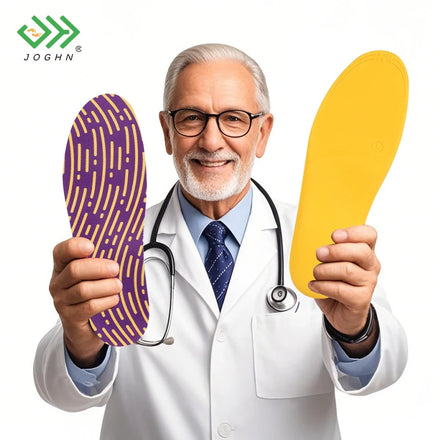 JOGHN Eva Factory Arch Support Orthopedic Support Insoles for High Arches Palmilhas Corretivas Foot Corrector Insole Orthotic