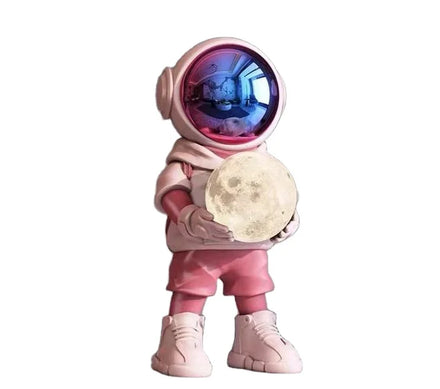 Wholesale Festival Gifts Spaceman Rocket Astronaut Statue Resin Craft for Home Decor Astronaut