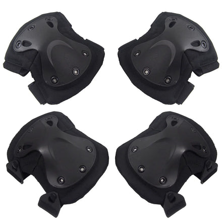 Knee Pads and Elbow Pads Woodland Camouflage Camouflaged Tactical Knee Protectors