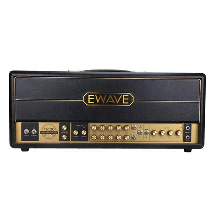 Witweet TH-100 100W Tube Amplifier Guitar Head with Preamp 12A*7*4 Power Tubes EL34*4 Black