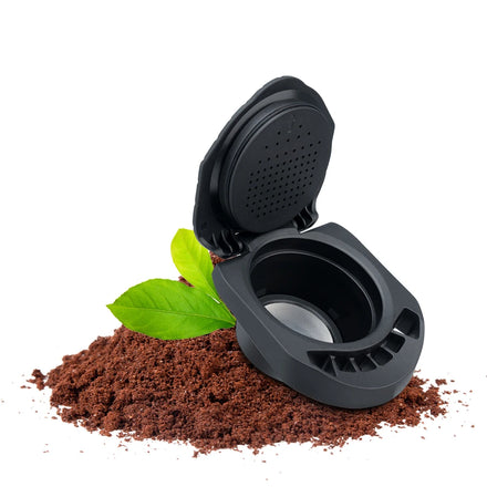 ICafilas Reusable Capsule Adapter for Dolce Gusto Coffee Capsule Convert Nespress-o Capsule Adapter for Dolce Gusto Brewer