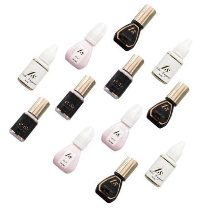 Private Logo Fast Dry Korean Volume Eyelash Extension Adhesive Clear and Black Lashes Glue