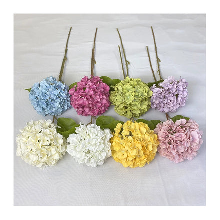 Big Single FULANNI Hydrangea Decoration Mariage Artificial Flowers Decorative
