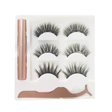 Private Label Magnetic Lashes Wholesale 3d Eyelashes Magnetic Kit Magnetic Eyelashes With Eyeliner