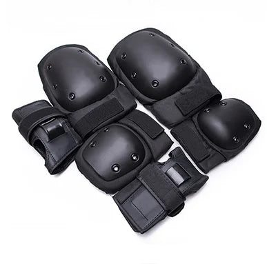 Motorcycle Safety Gear protection 3 in 1 Wrist Protector Elbow and Knee Pads