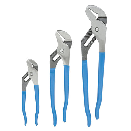 YUHANG 3-Piece DIY Grade Straight Jaw Tongue and Groove Pliers Set 12-Inch 9.5-Inch 6.5-Inch OEM Customizable