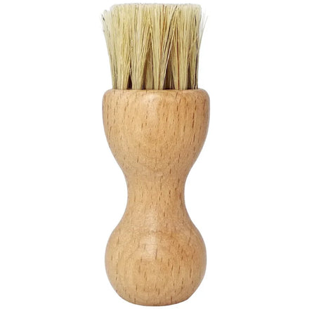 Factory Direct Sale Eco-Friendly Handheld Gourd Shaped Pig Hair Oiling Polishing Dust Removal Multifunction Cleaning Brush