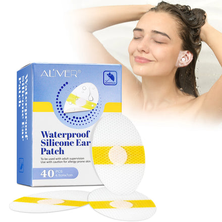 Silicone Gel Waterproof Ear Stickers Ear Patch for Bathing Keeping Water From Ear