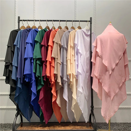Yuxi Middle East Dubai Turkiye Headband 2022 Yiwu New Fashion Oversize Hijab Women Muslim Scarf Hijab Lace Chiffon Hijab