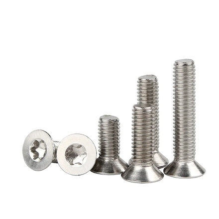 Stainless Steel Fastener M6 Bolts Machine Screw plum Blossom Countersunk Head Pad Bolt