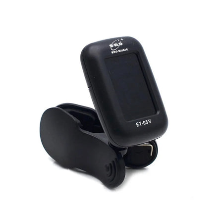 Eno Et-05V Digital Clip-On Tuner Electric Guitars Wireless Tuner Pedal Metronome Automatic Tuning Mode Lcd Display for Ukulele