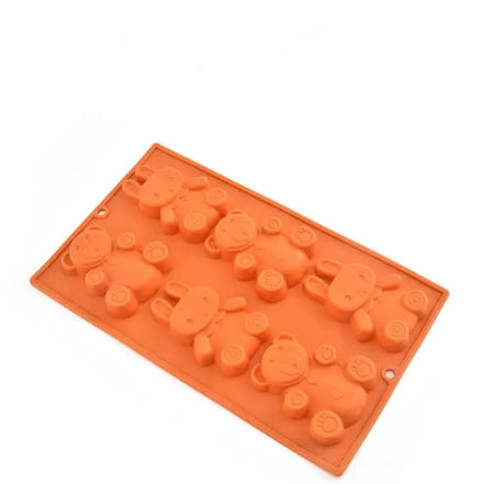 HY Hot Sale Six Hole Mint Green and Pink Colors Silicone Cake Baking Butterfly Ice Tray Mold Kitchen kitchen Accessories