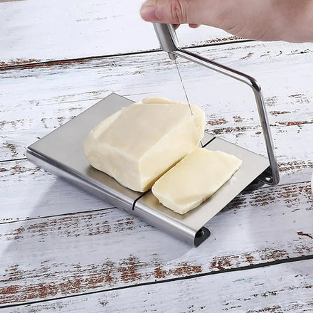 Stock Wholesale Stainless Steel Cheese Slicer Home Ham Cheese Slicer Chocolate Butter Cheese Slitter Kitchen Tools