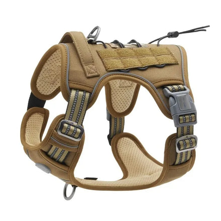 Wholesale Pet Harness Vest Adjustable No Pull Dog Training Harness Neoprene Tactical Dog Harness.