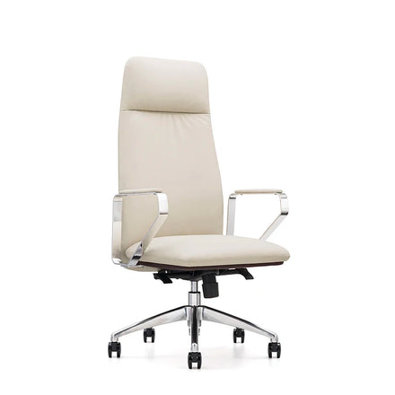 High Back Chair Luxury Executive Office Desk and Chair Set Pu Leather Manager Adjustable Chair