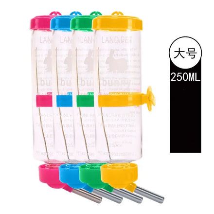 250ml Hamster Water Bottle Plastic Pet Drinking Bottle with Best Price
