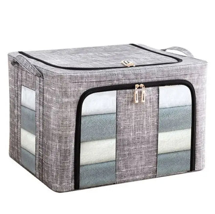 Hot Selling Mesh Steel Frame Box Dust-Proof and Moisture-Proof Household Storage Box for Home