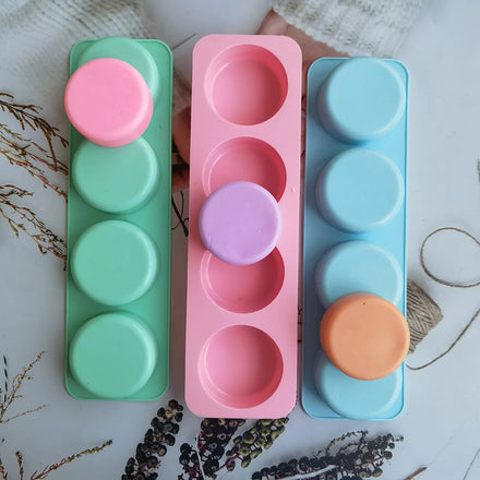 HY New Style Silicone Customized Soap Molds with Logo for Candle Making