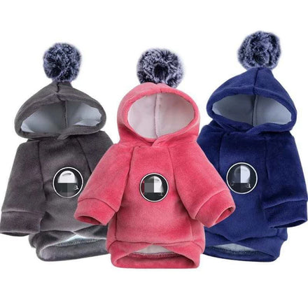 Luxury Dog Sweater Cotton Pet Hoodies Clothes for Dogs Pet Clothing for Puppy Clothes for Cats Coat Jacket Warm Pets Clothing
