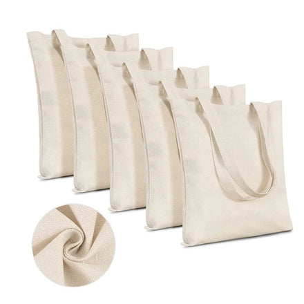 12oz 16oz Large Personalized Logo Blank Cotton Canvas Tote Bag Wholesale